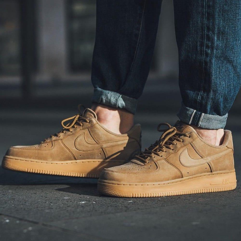 Giày Nike Air force 1 low wheat BQ5485-700 d