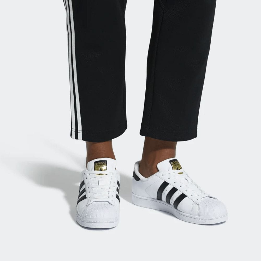 Giày Adidas Superstar trắng mã C77124 - Ảnh 6