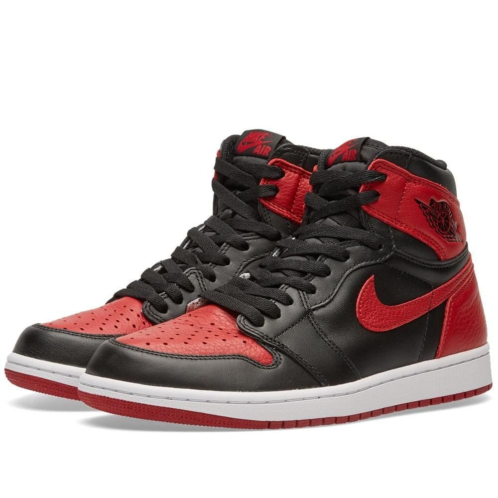 Giày Jordan 1 Bred 555088 023 - Ảnh 2