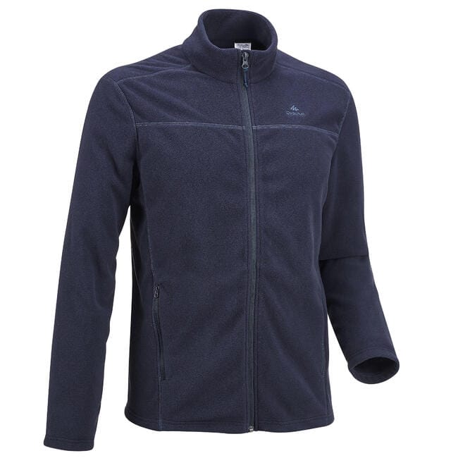 Áo khoác nỉ leo núi nam Forclaz Xanh Navy 8492828