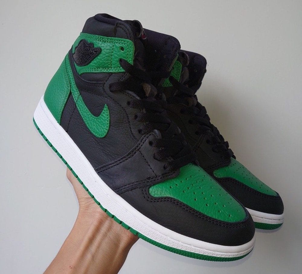 Giày Jordan 1 high pine green 555088 030 - Ảnh 4