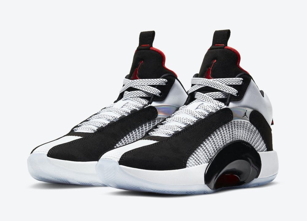 Giày Nike Jordan 35 black white CQ4227 001 - Ảnh 2