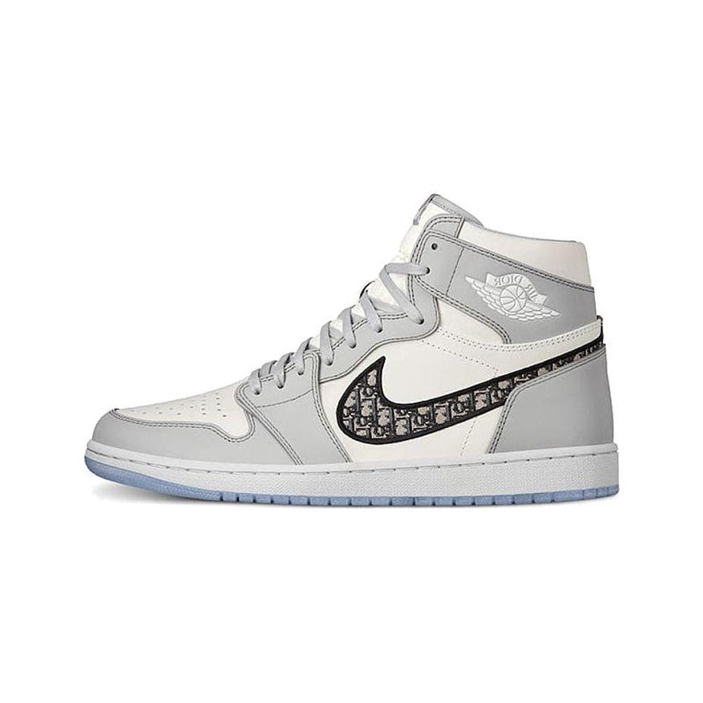 Giày Nike Dior x Jordan 1 high CN8607 002 - Ảnh 3