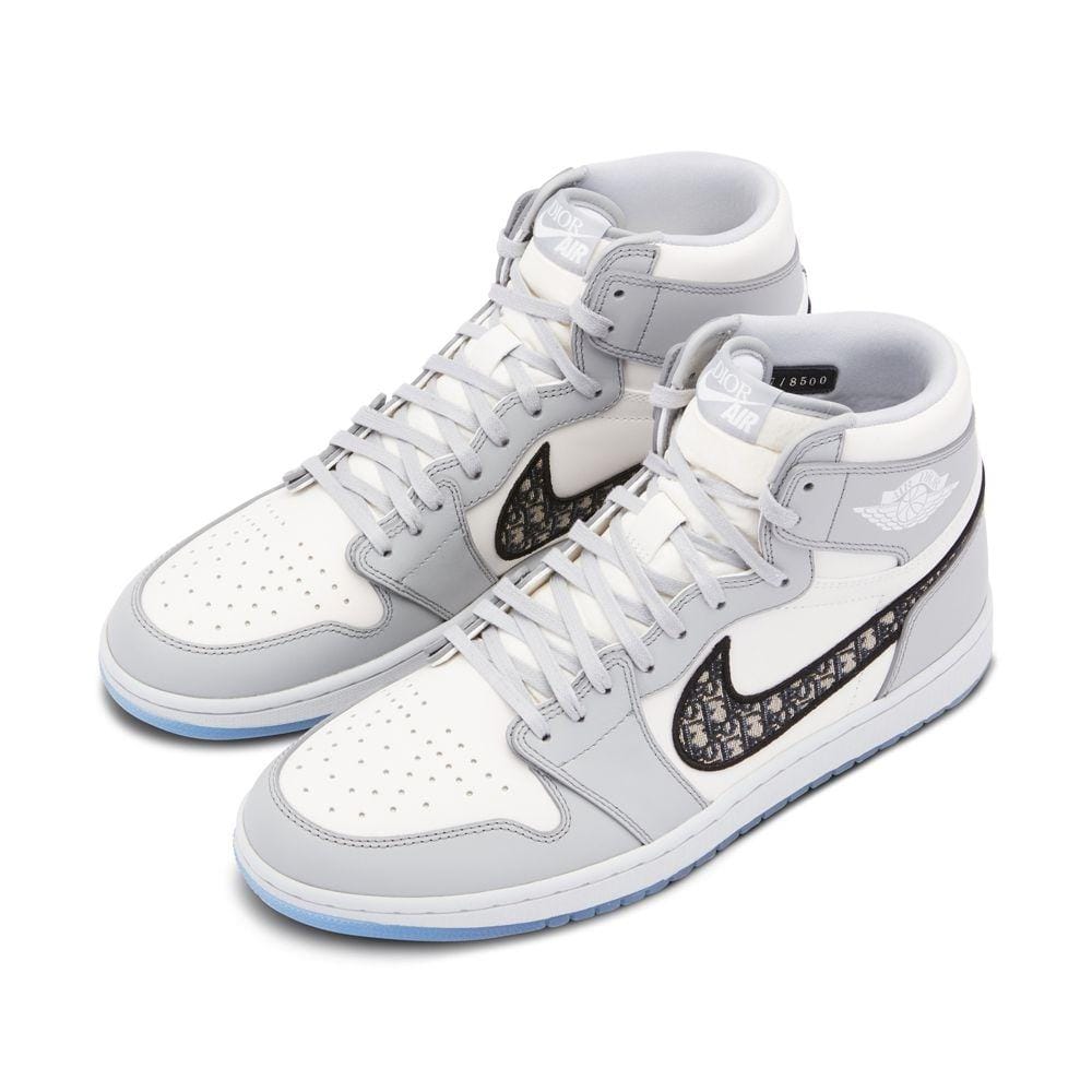Giày Nike Dior x Jordan 1 high CN8607 002 - Ảnh 6