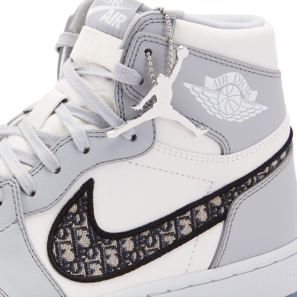 Giày Nike Dior x Jordan 1 high CN8607 002 - Ảnh 11