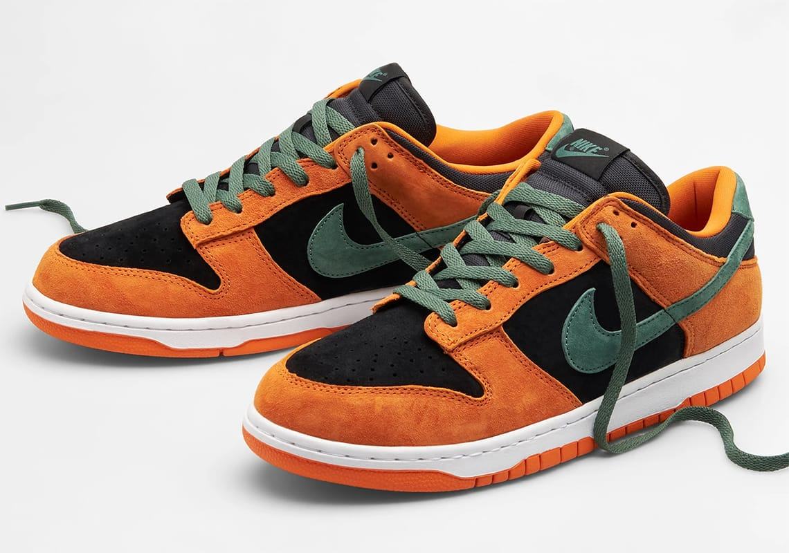 Giày Nike Sb dunk low SP Ceramic /orange DA1469 001 - Ảnh 4