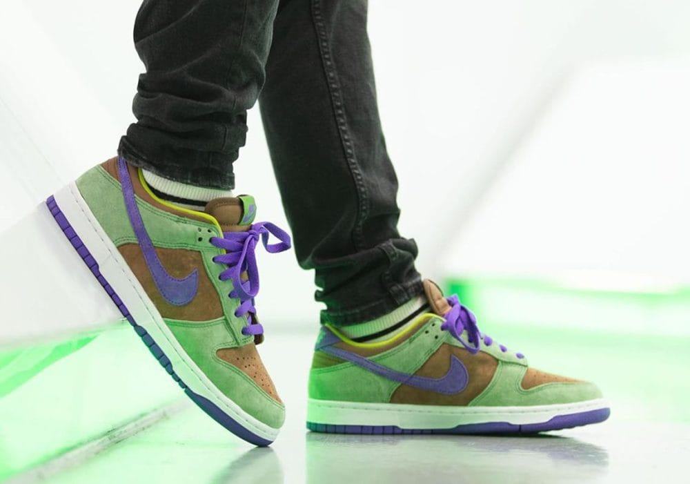 Giày Nike Sb dunk Low SP Veneer/ green [DA1469 200] - Ảnh 2