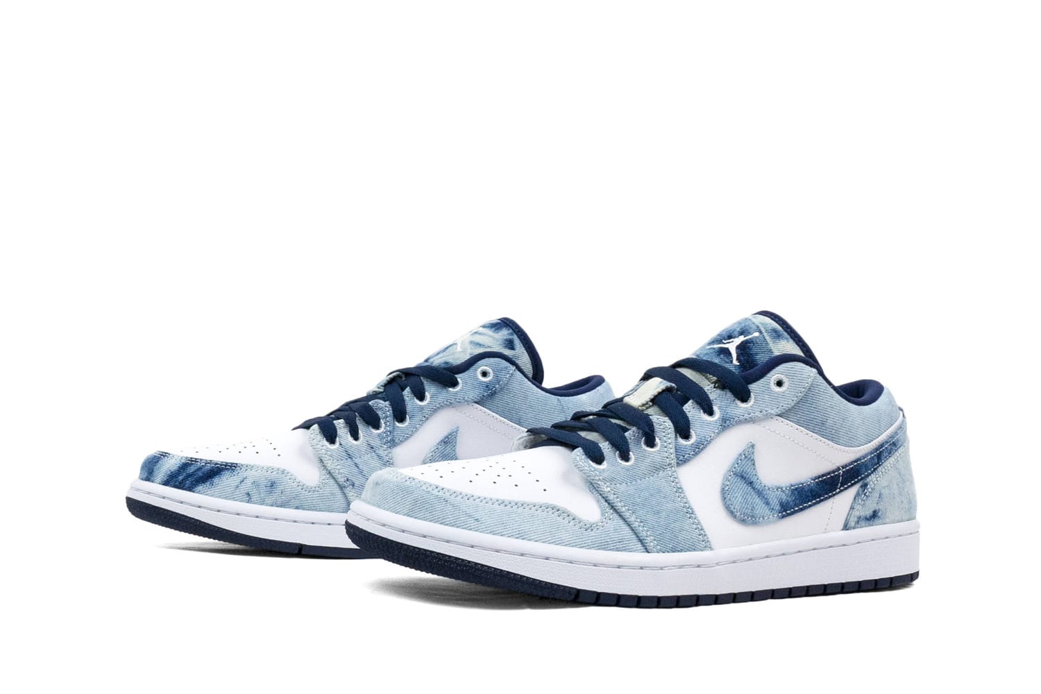 Giày Jordan 1 Low Washed Denim CZ8455 100