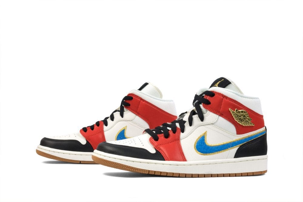 Giày Nike Jordan 1 Mid Let (Her) man [DC1426 100] - Ảnh 5