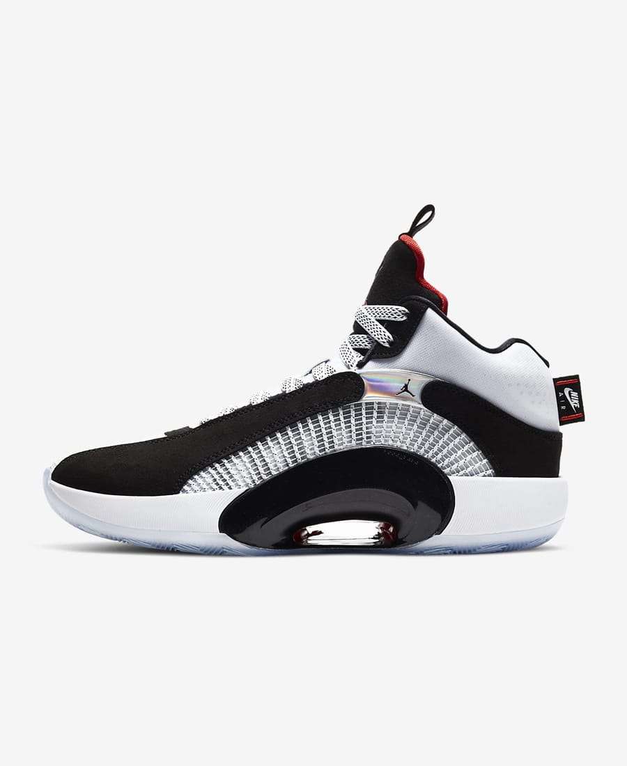 Giày Nike Jordan 35 black white CQ4227 001 - Ảnh 5