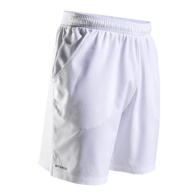 Quần short tennis Dry TSH 502 Artengo trắng 8374099