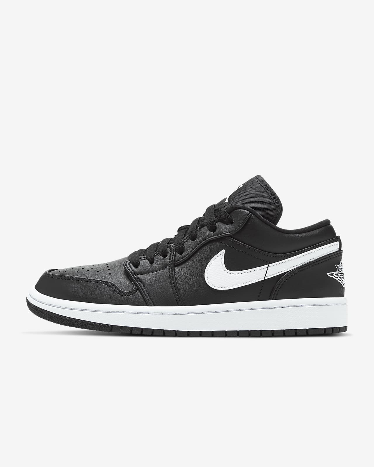 Giày Jordan 1 low black white AO9944 001