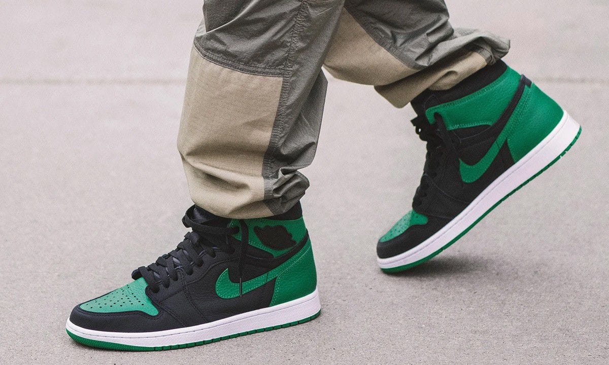 Giày Jordan 1 high pine green 555088 030 - Ảnh 8