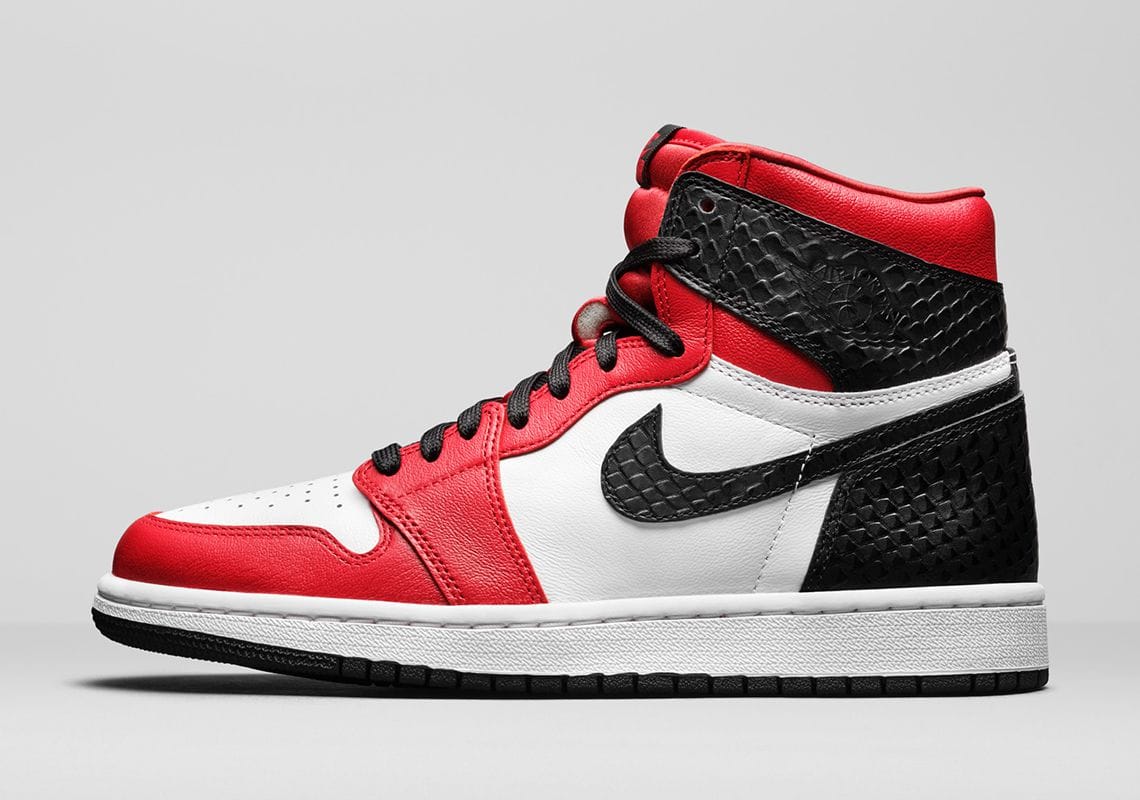 Giày Jordan 1 High Satin Snake Skin CD0461 601 - Ảnh 2
