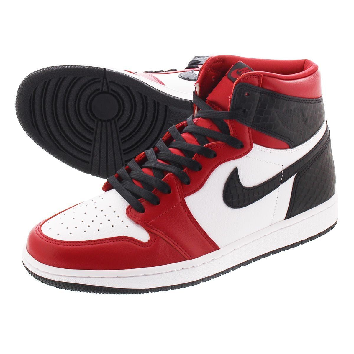 Giày Jordan 1 High Satin Snake Skin CD0461 601 - Ảnh 5