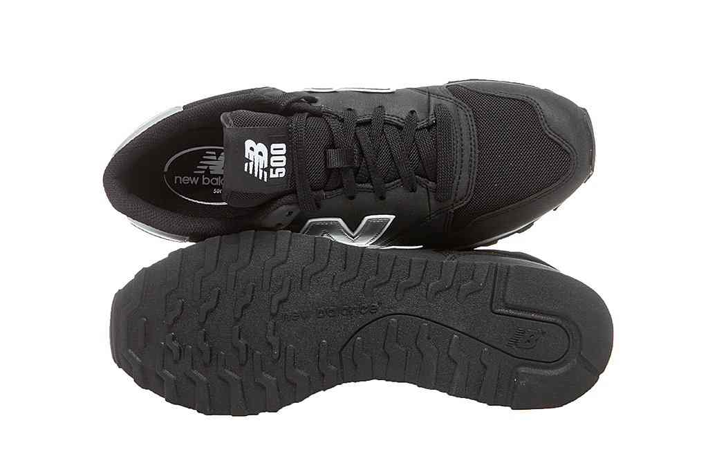Giày New Balance Black/ silver GM500KSW - Ảnh 6