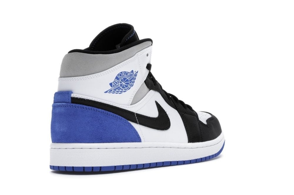 Giày Nike Jordan 1 Mid Union Royal 852542 102 - Ảnh 4