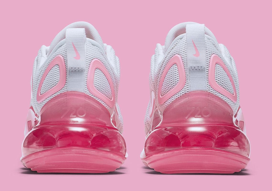 Giày Nike Air max 720 white/ pink AR9293 103 - Ảnh 4