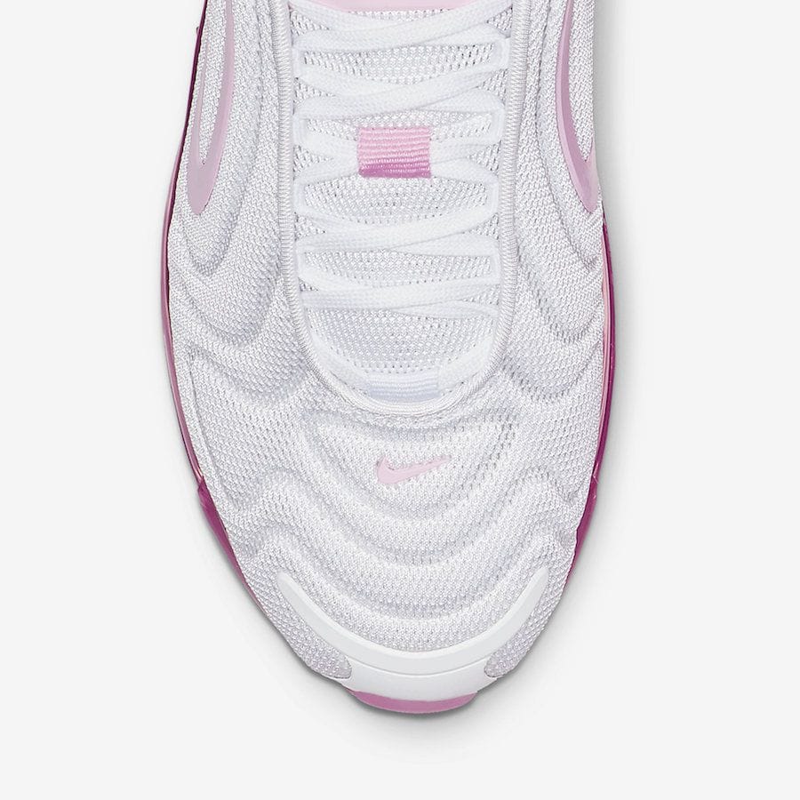 Giày Nike Air max 720 white/ pink AR9293 103 - Ảnh 5