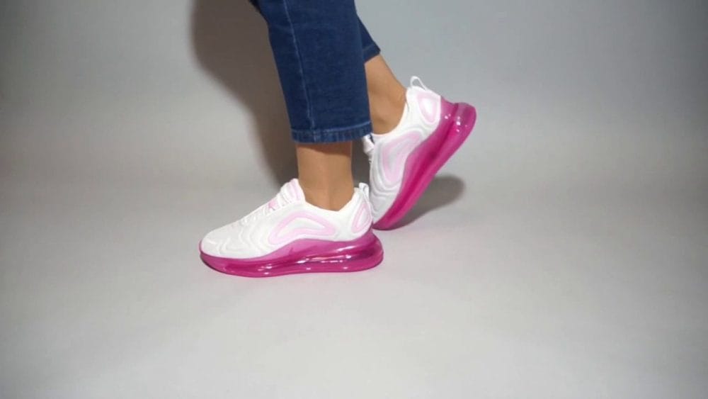 Giày Nike Air max 720 white/ pink AR9293 103 - Ảnh 6