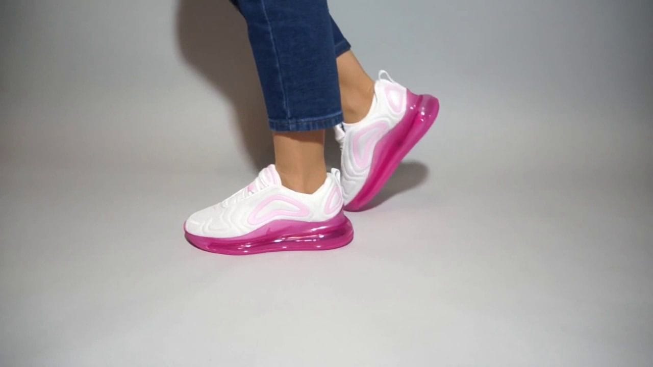 Giày Nike Air max 720 white/ pink AR9293 103 - Ảnh 6