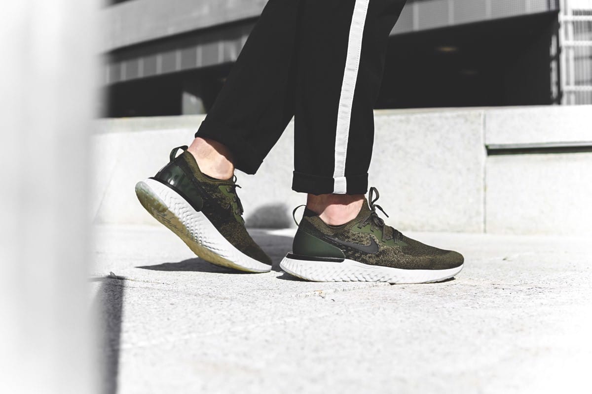 Giày Nike Epic react Cargo Kaki AQ0067 300 - Ảnh 4