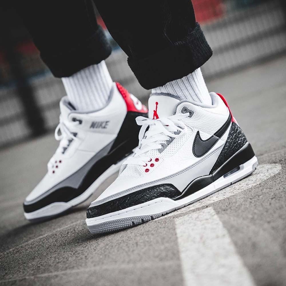 Giày Nike Jordan 3 Tinker black AQ3835 160 - Ảnh 5