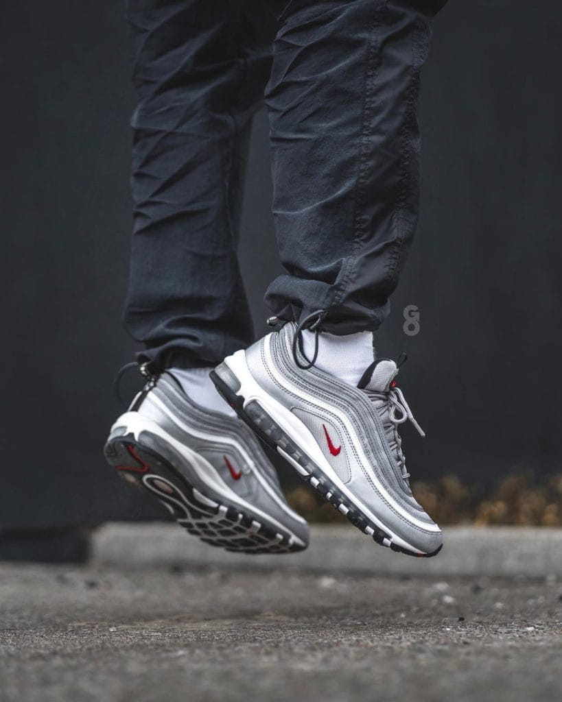 Giày Nike Air max 97 silver bullet 884421 001 - Ảnh 5