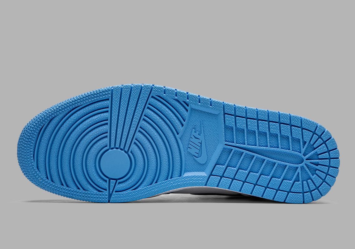 Giày Jordan 1 High University Blue 555088 134 - Ảnh 4