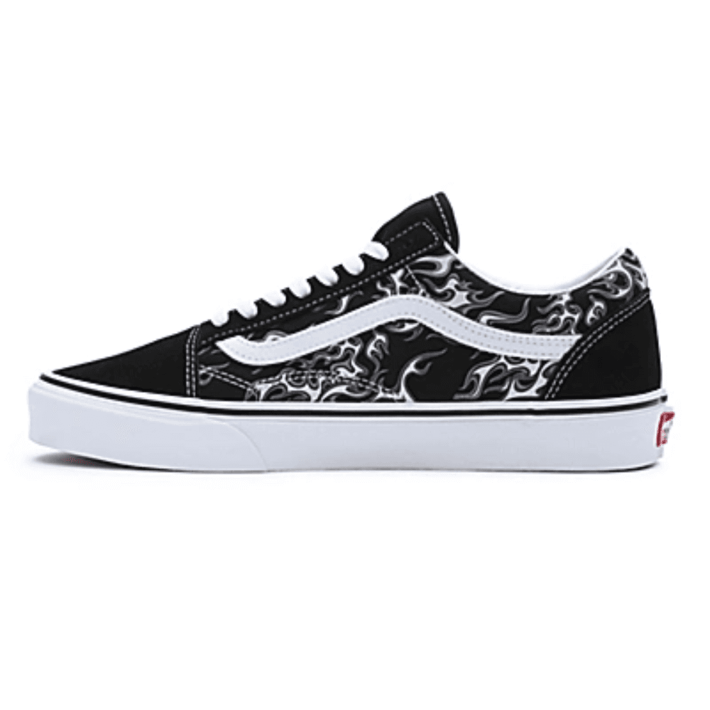 Giày Vans Old Skool đen lửa trắng VN0007NTBMX - Ảnh 6