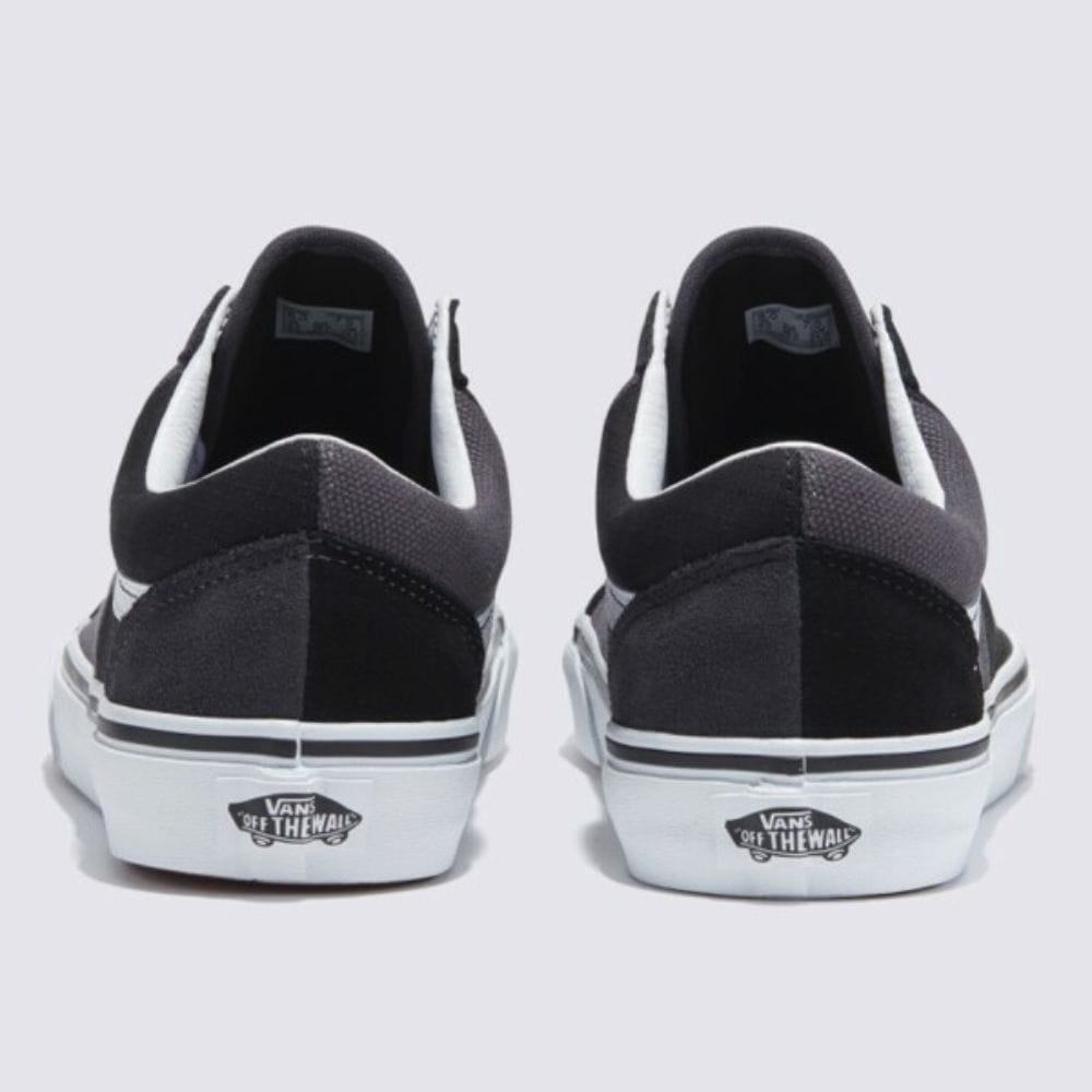 Giày Vans Old Skool Split đen xám VN0009QHKOU - Ảnh 4